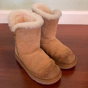 UGG Kids Florence Mid-High Boots, Chestnut